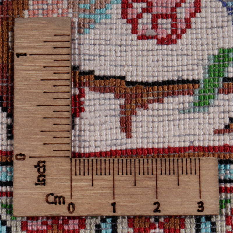 Persisk matta - Ghom - 195 x 140 cm - mörkblå