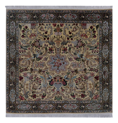 Tabriz - 50 Raj Mattan 200x200cm - Persisk matta