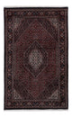 Persisk matta - Bijar - 200 x 130 cm - mörk beige