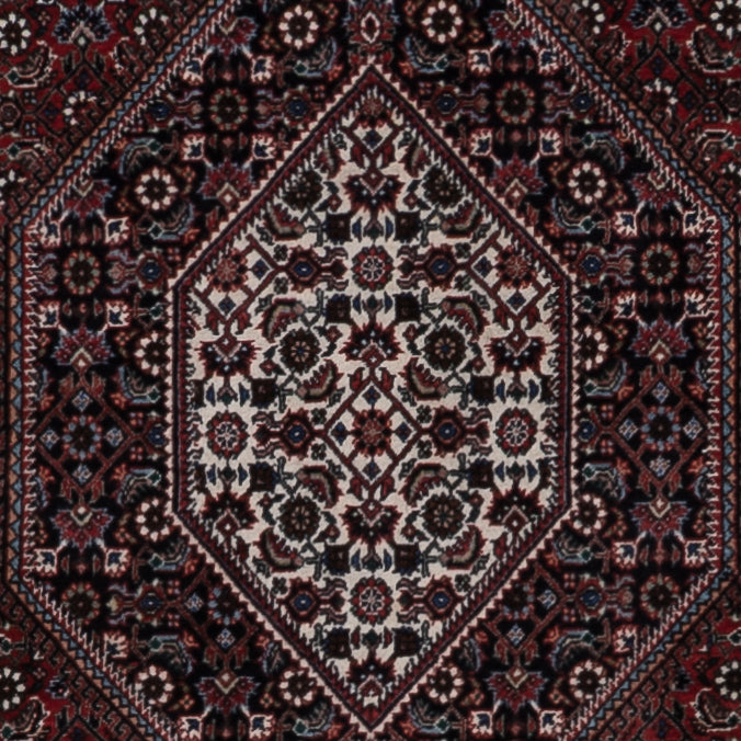 Persisk matta - Bijar - 200 x 130 cm - mörk beige