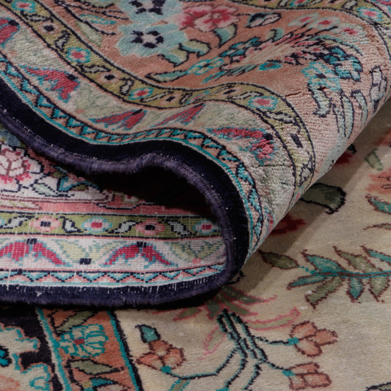 Sidenmatta - Kashmir Silk - 178 x 123 cm - beige