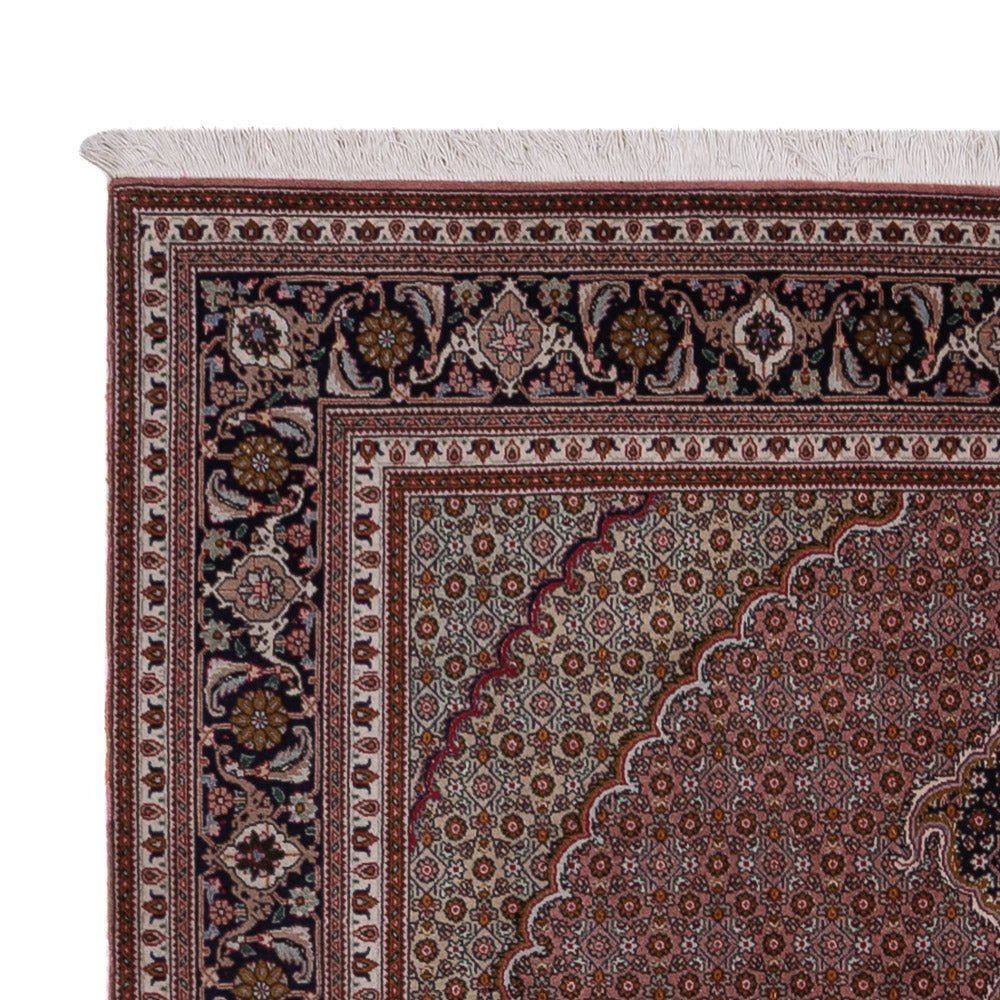 Persisk matta - Tabriz - Royal - 200 x 150 cm - mörk beige