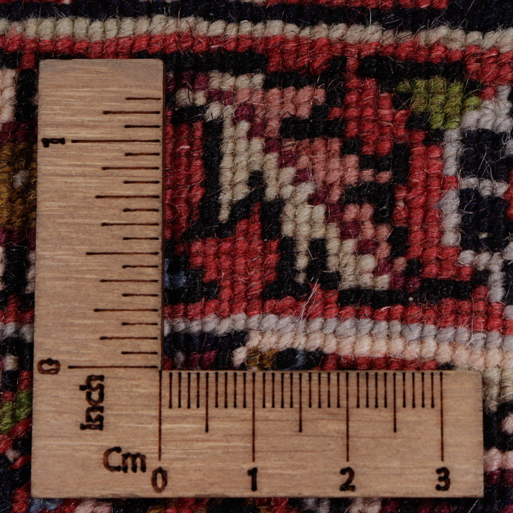 Persisk matta - Bijar - 228 x 142 cm - mörkbrun