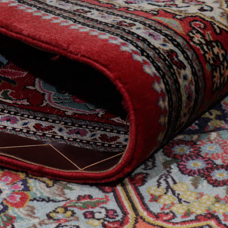 Persisk matta - Ghom - 204 x 140 cm - mörkblå