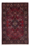 Meymeh Mattan 160x248cm - Persisk matta - Rektangulär / Mörkröd / 160 x 248 cm Rektangulär