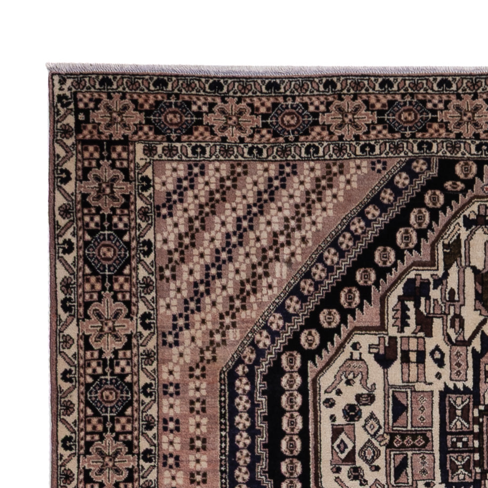 Persisk matta - Nomadic - 210 x 152 cm - mörk beige