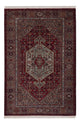 Persisk matta - Nomadic - 207 x 137 cm - mörkröd