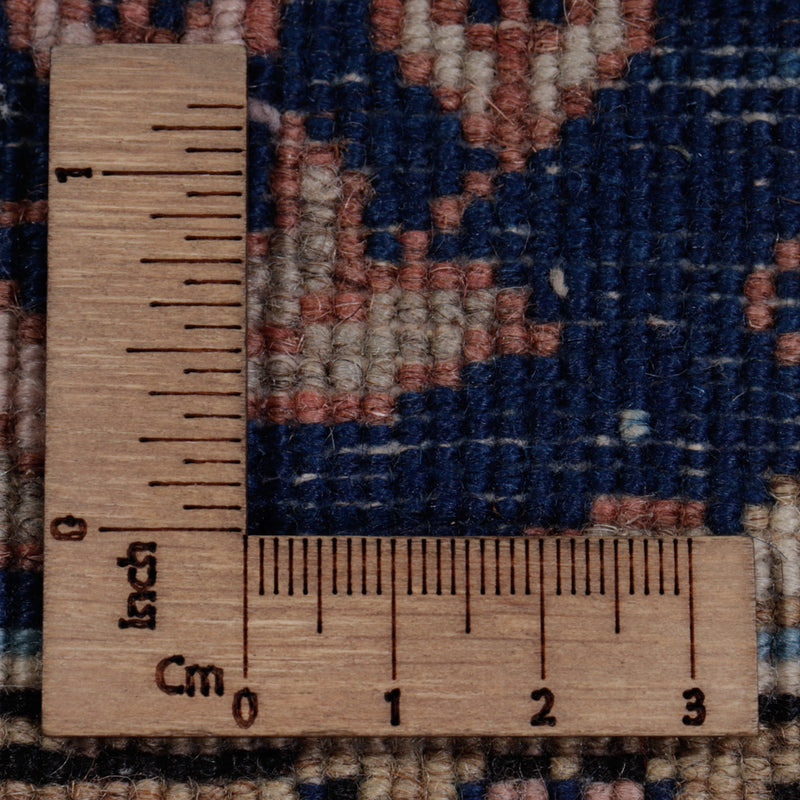 Perserteppich - Ghom - 209 x 140 cm - blau