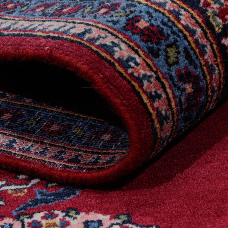 Persiska mattor - Keshan - 198 x 126 cm - mörkröd