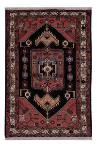 Persisk matta - Nomadic - 199 x 130 cm - mörkblå – product image