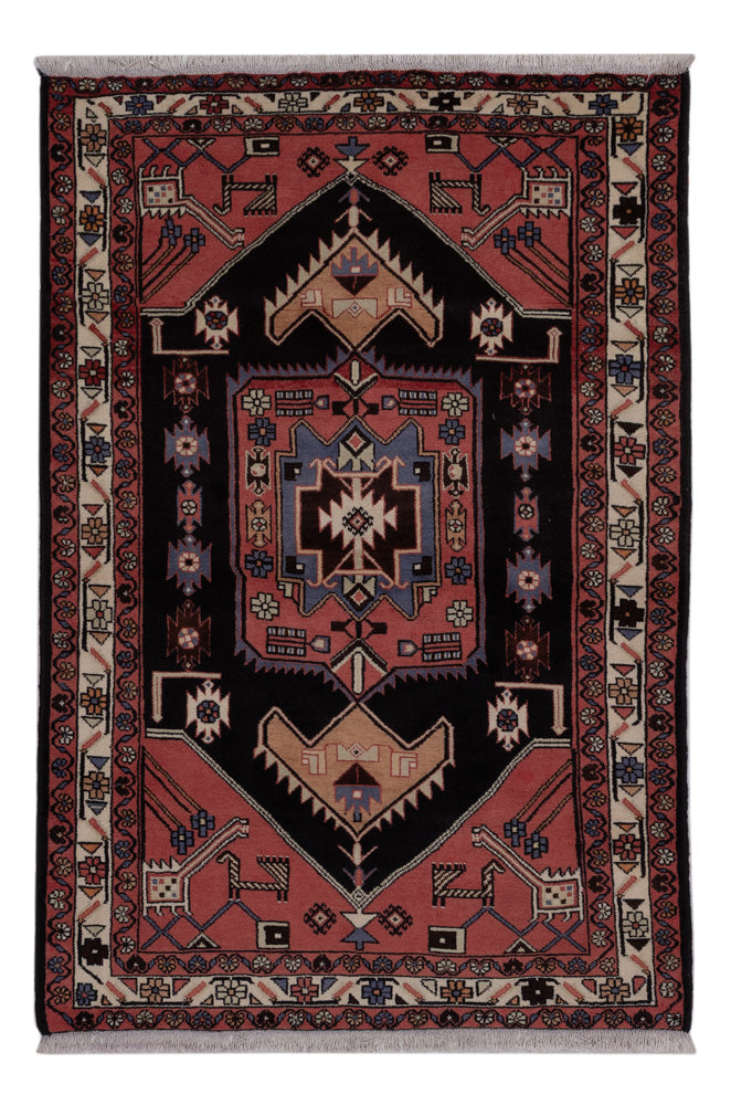 Persisk matta - Nomadic - 199 x 130 cm - mörkblå