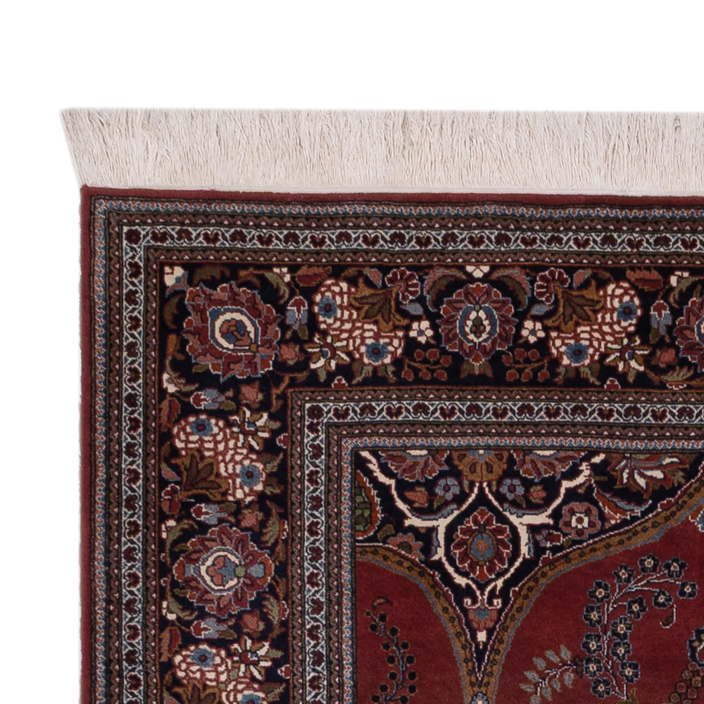 Persiska mattor - Keshan - 222 x 141 cm - rött vin