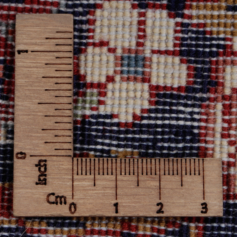 Persiska mattor - Keshan - 222 x 141 cm - rött vin