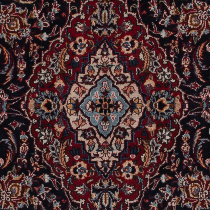 Persiska mattor - Keshan - 220 x 137 cm - mörkblå