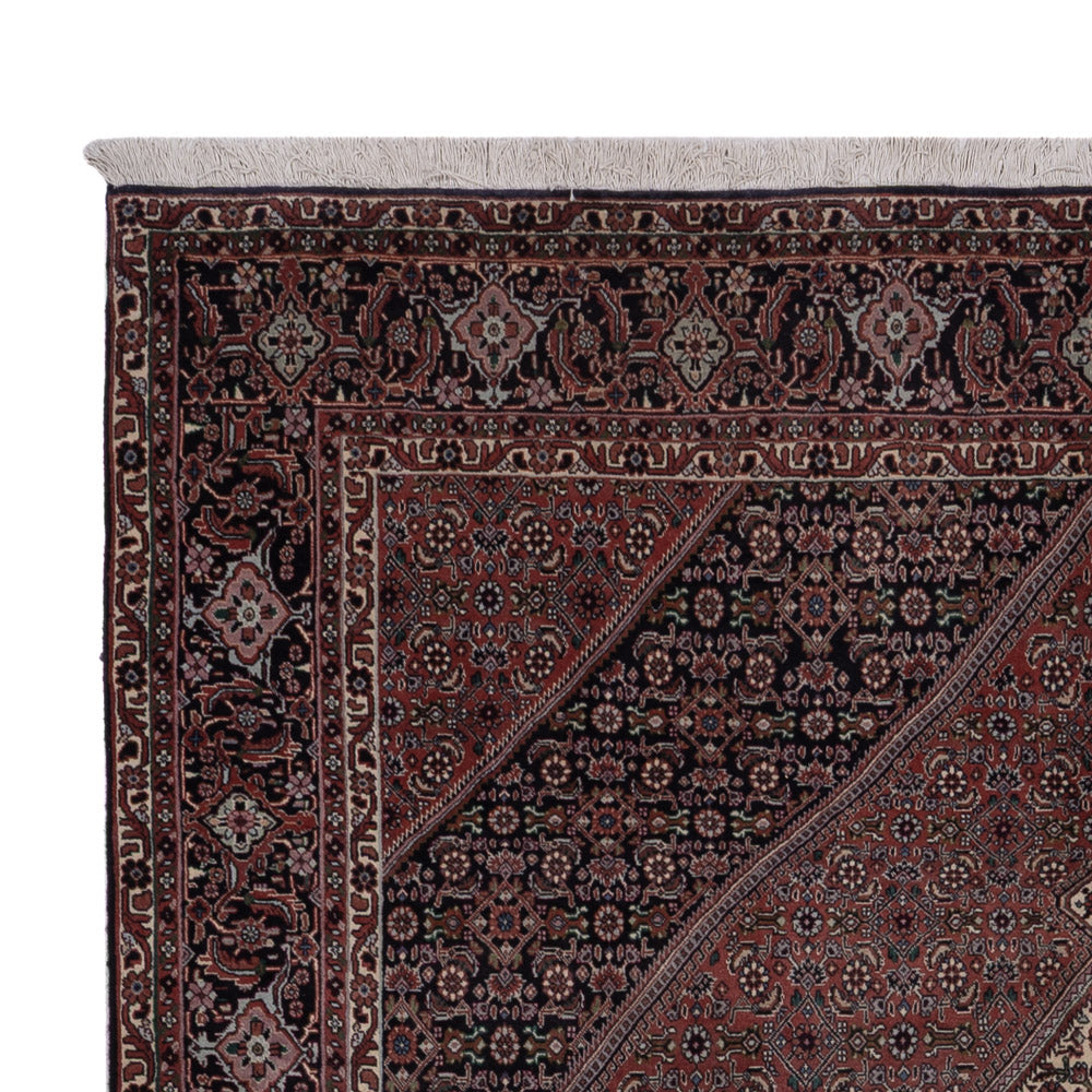 Persisk matta - Bijar - 304 x 198 cm - mörk beige