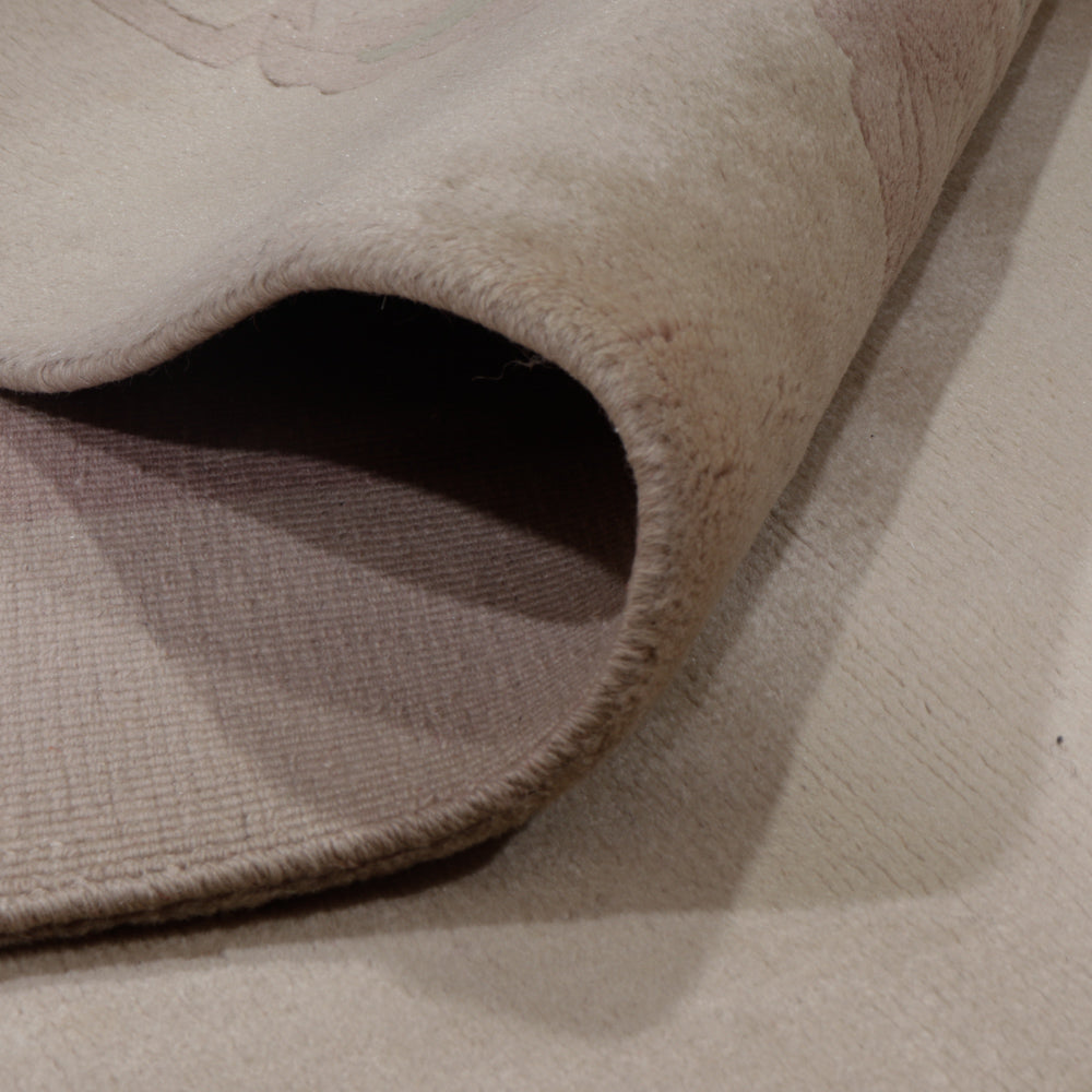 China Teppich - 307 x 240 cm - dunkelbeige