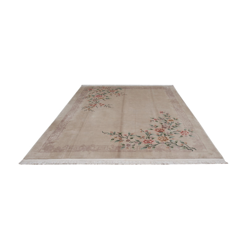 China Teppich - 307 x 240 cm - dunkelbeige