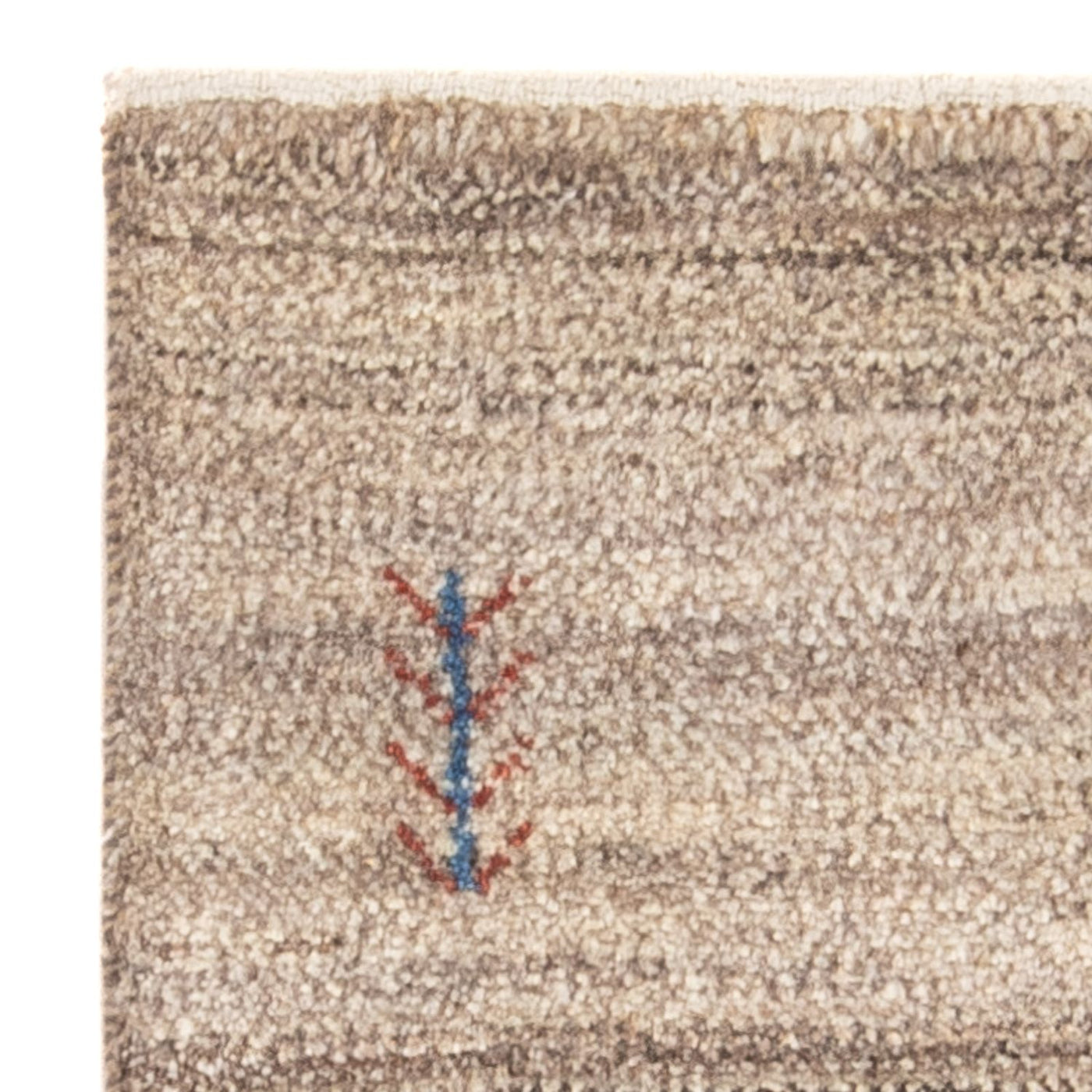 Gabbeh-matta - persisk - 86 x 57 cm - natur