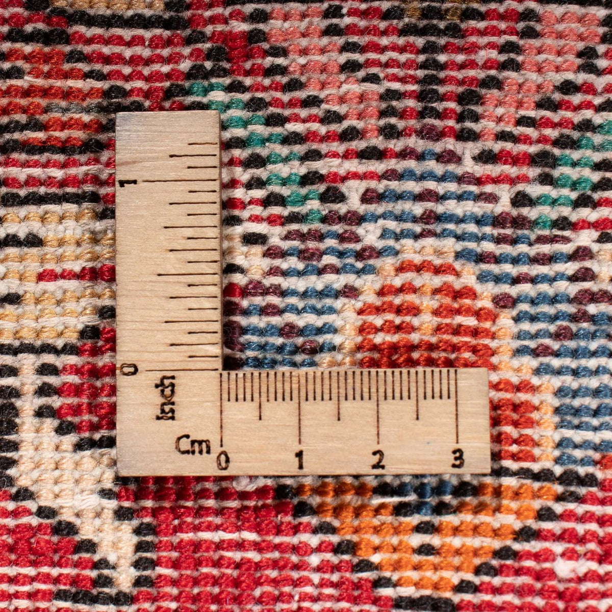 Persisk matta - Nomadic - 81 x 63 cm - röd