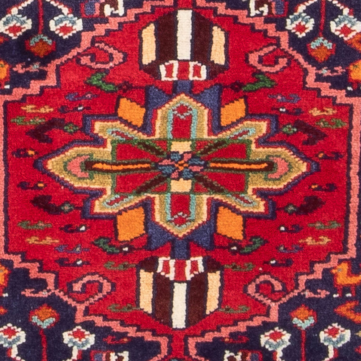 Persisk matta - Nomadic - 88 x 62 cm - mörkblå