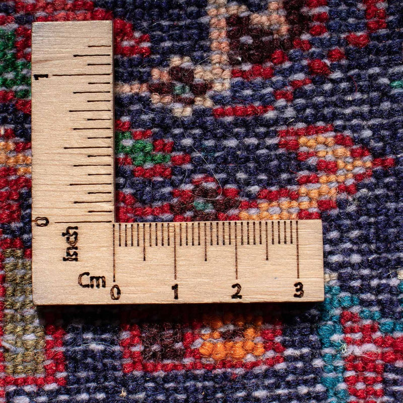 Persisk matta - Nomadic - 88 x 62 cm - mörkblå