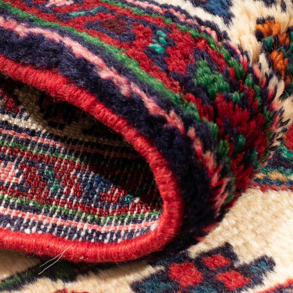 Persisk matta - Nomadic - 90 x 65 cm - röd