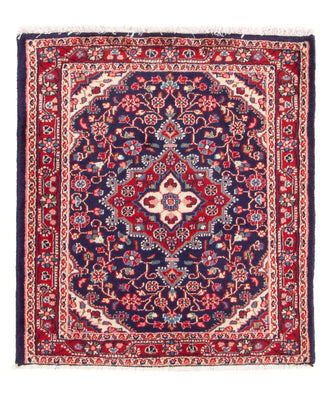 Persisk matta - Nomadic - 88 x 69 cm - mörkblå