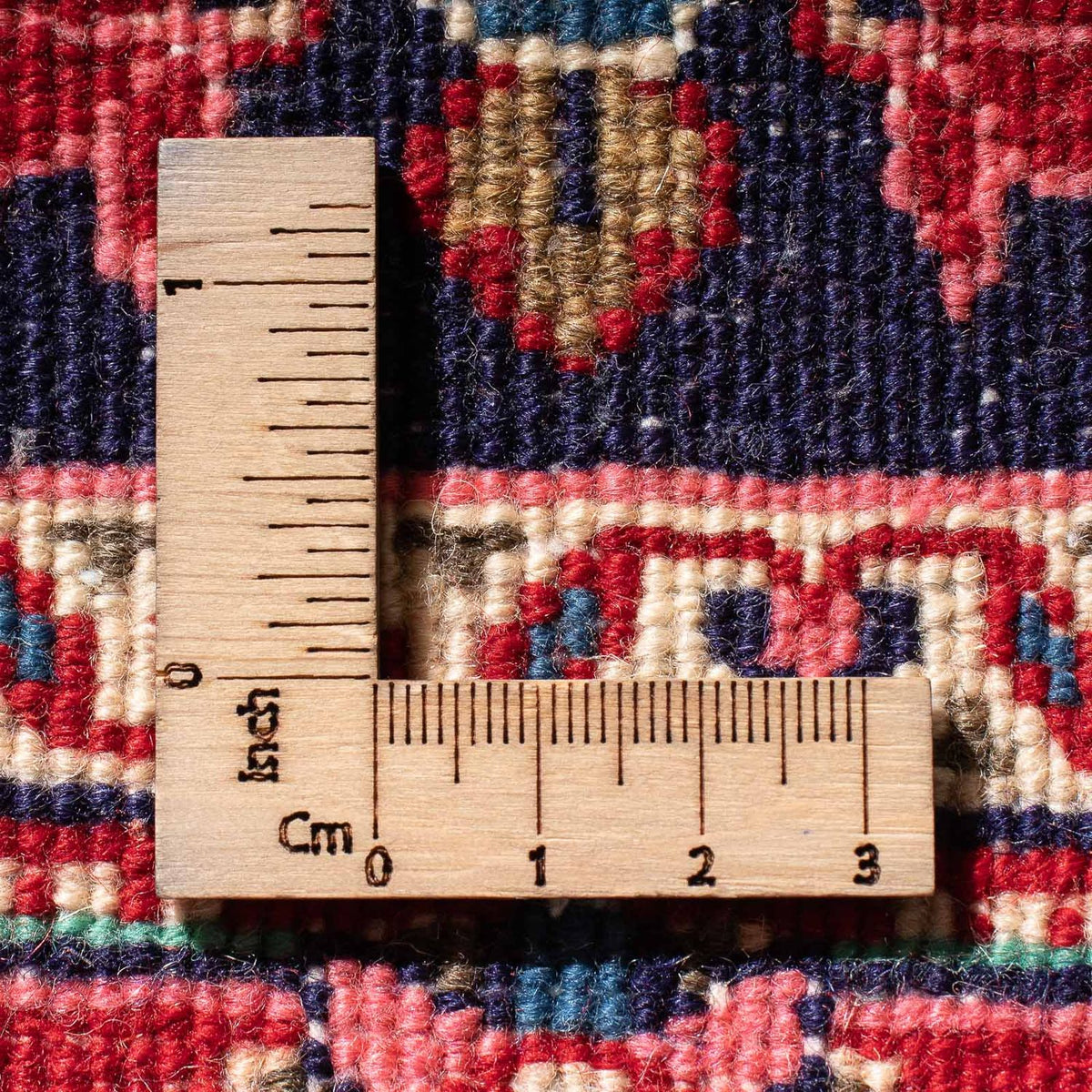 Persisk matta - Nomadic - 88 x 69 cm - mörkblå