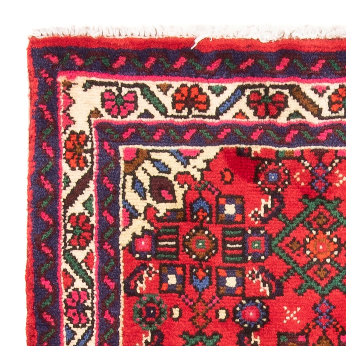 Persisk matta - Nomadic - 100 x 70 cm - röd