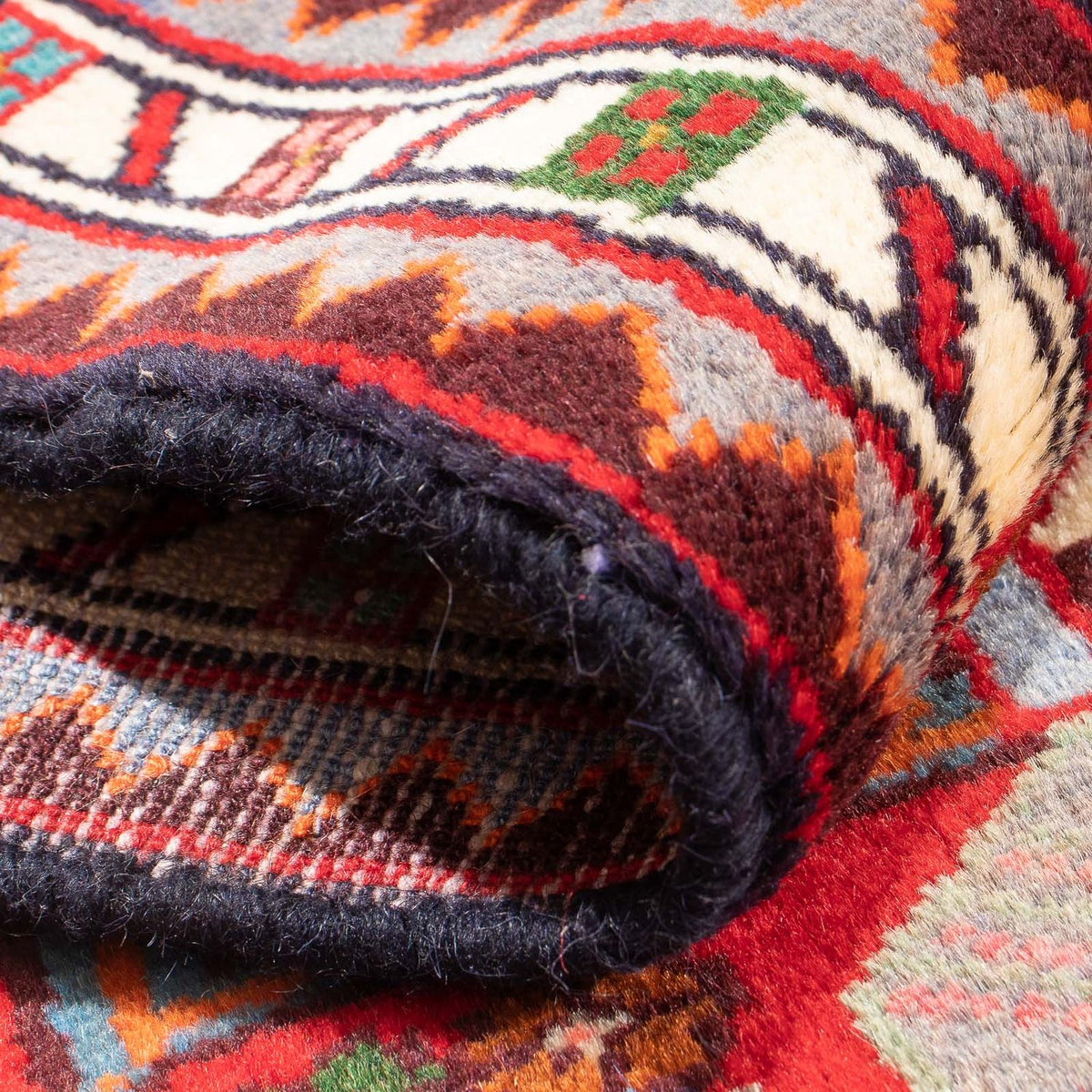 Persisk matta - Nomadic - 98 x 64 cm - röd