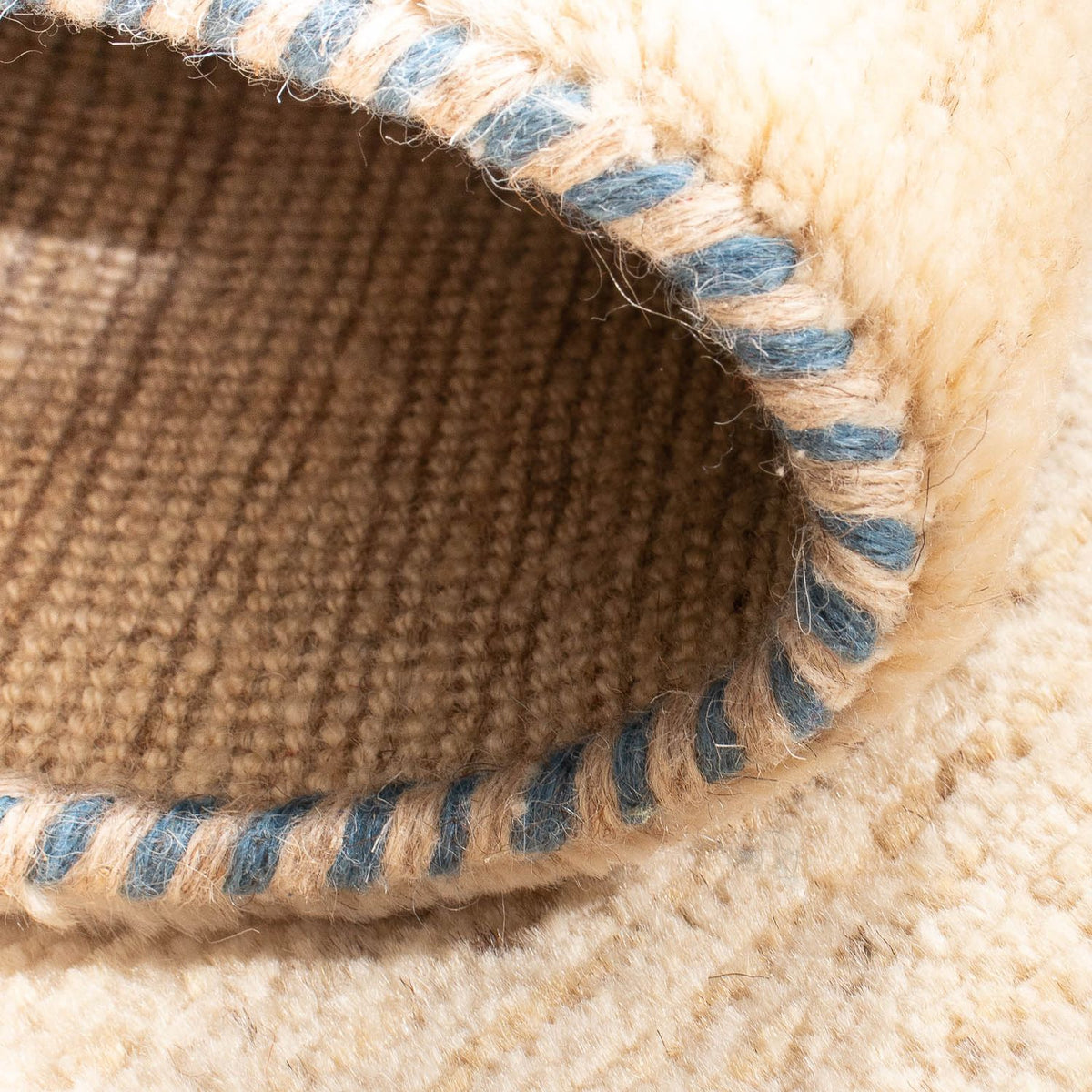 Gabbeh-matta - persisk - 153 x 82 cm - beige