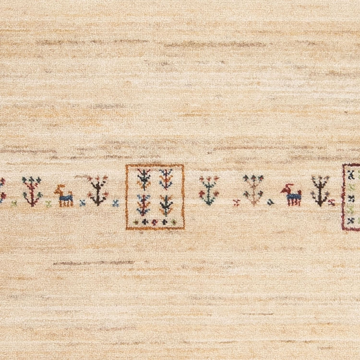 Gabbeh-matta - Loribaft Persian - 159 x 100 cm - beige