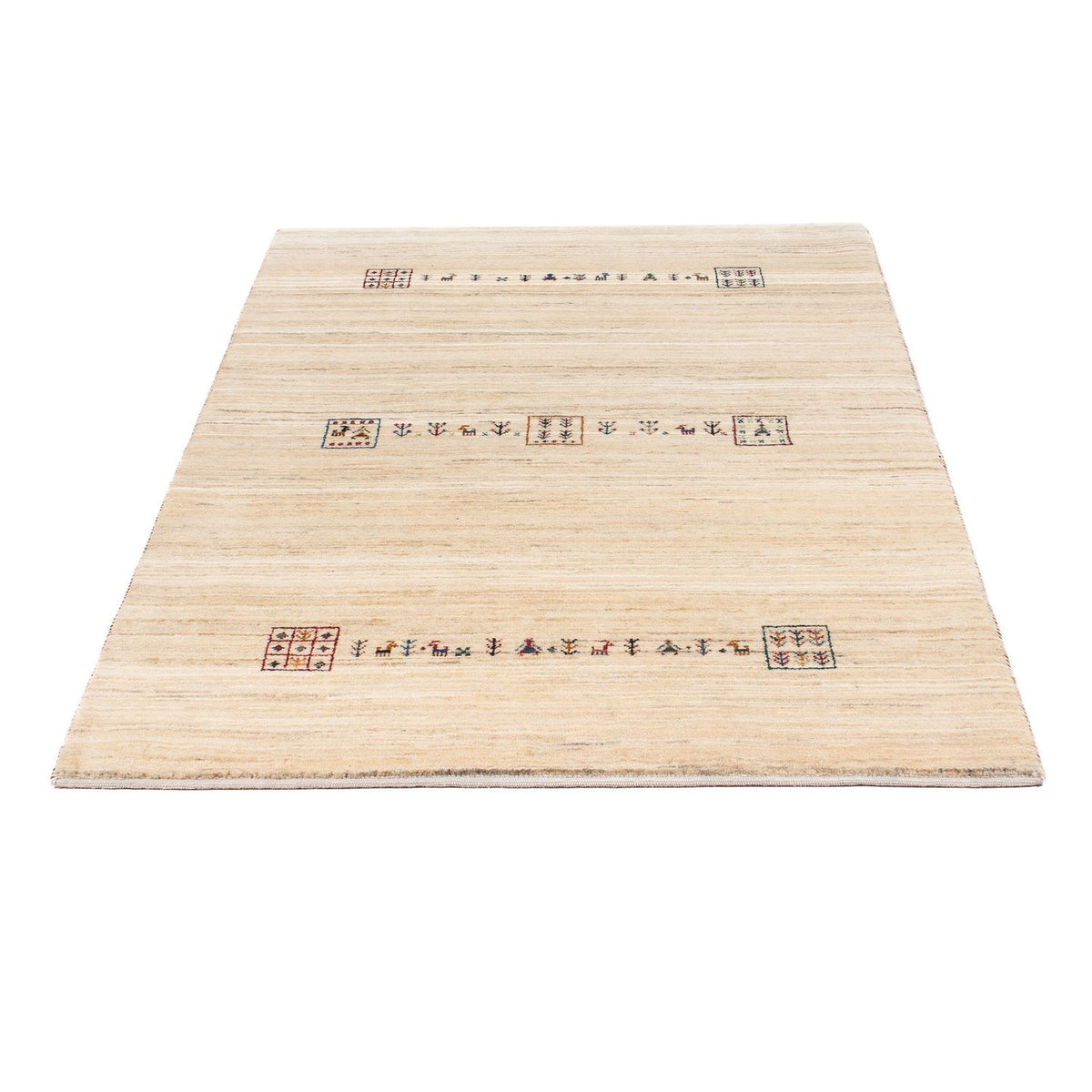 Gabbeh-matta - Loribaft Persian - 159 x 100 cm - beige