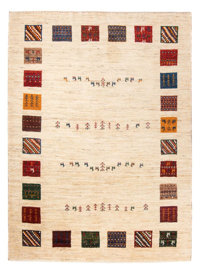 Loribaft Mattan 122x175cm - Perserteppich Wollteppich