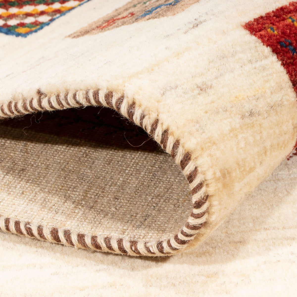 Gabbeh-matta - Loribaft Persian - 175 x 122 cm - flerfärgad