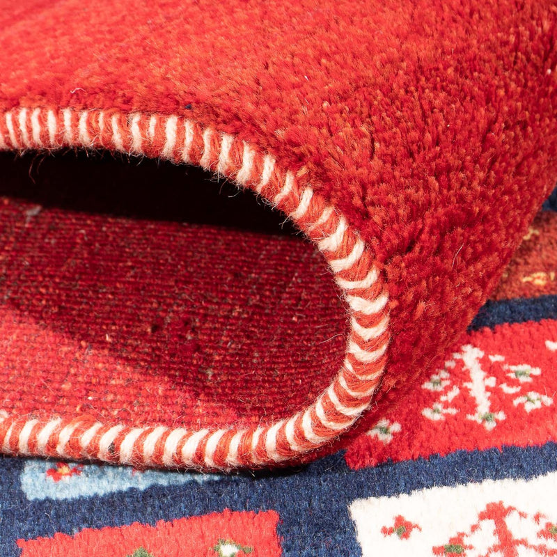 Gabbeh-matta - persisk - 185 x 125 cm - flerfärgad