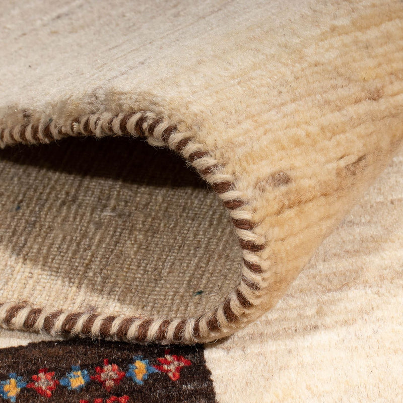 Gabbeh-matta - Loribaft Persian - 194 x 151 cm - flerfärgad