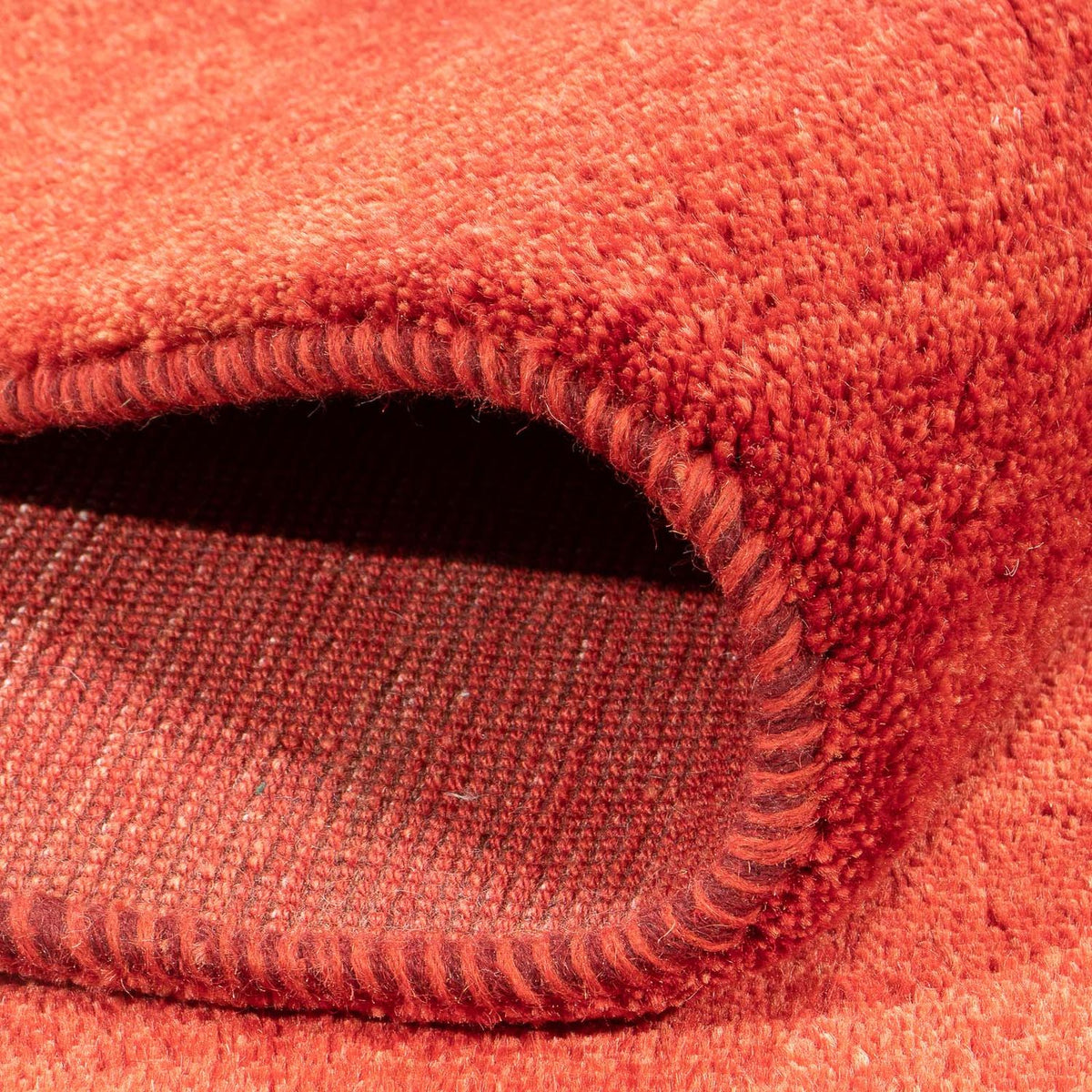 Gabbeh-matta - persisk - 202 x 153 cm - röd