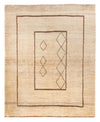 Berber matta 164x203cm - Ullmatta - Rektangulär / Beige / 164 x 203 cm Rektangulär