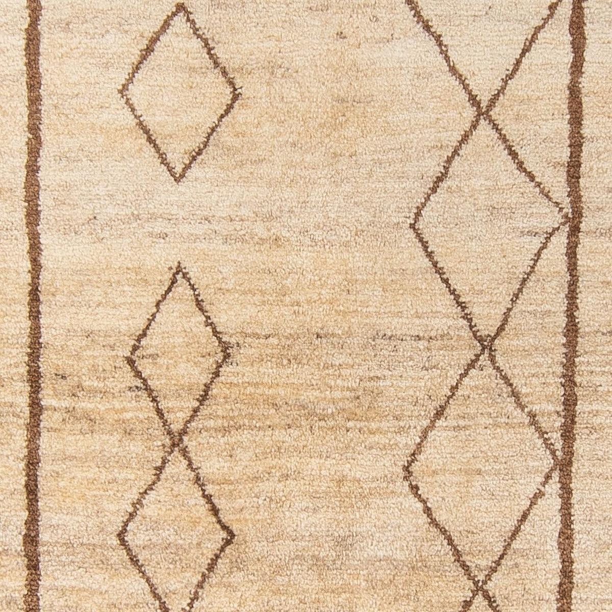 Berber matta - 203 x 164 cm - beige