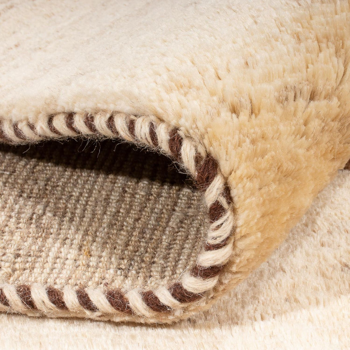 Berber matta - 203 x 164 cm - beige