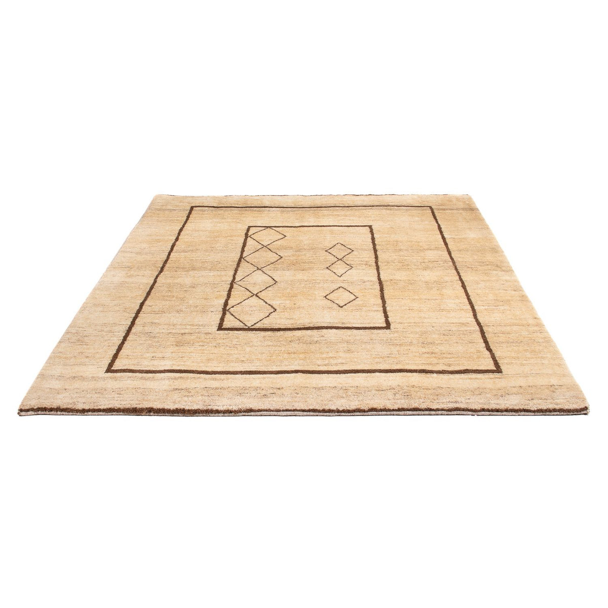 Berber matta - 203 x 164 cm - beige