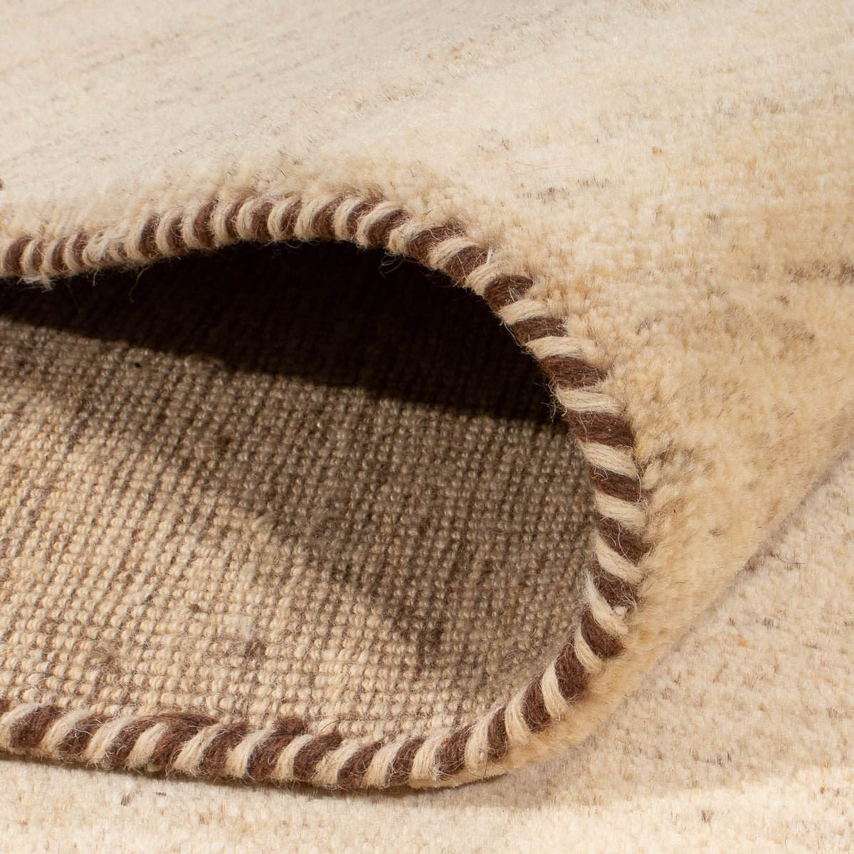 Gabbeh-matta - persisk - 247 x 178 cm - beige