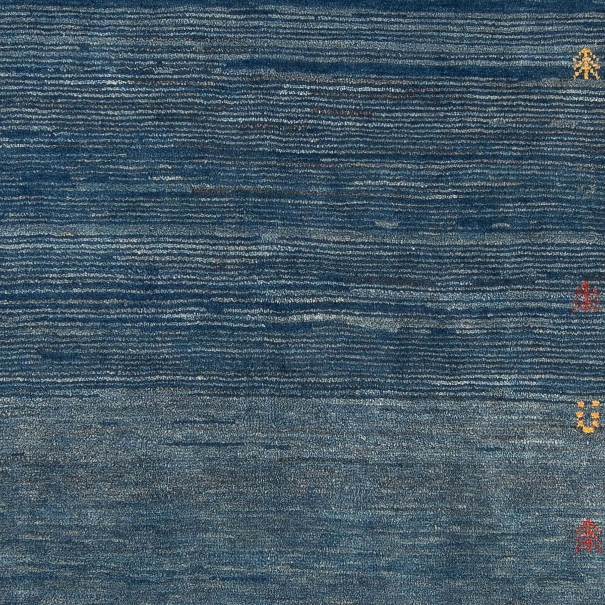 Gabbeh-matta - persisk - 295 x 210 cm - blå