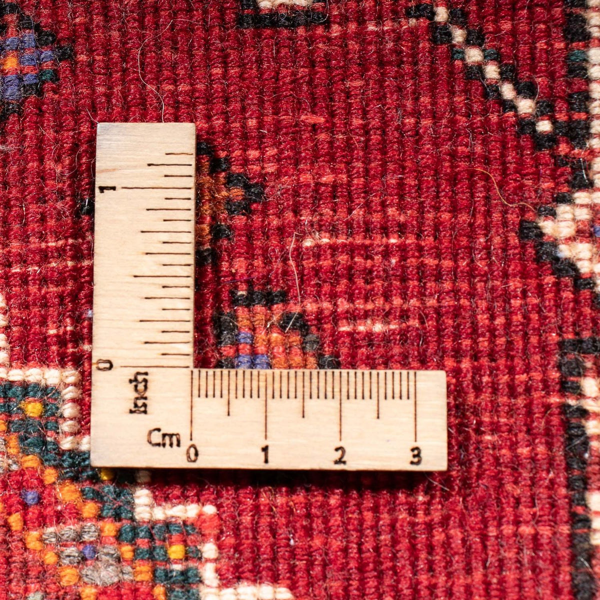 Runner Gabbeh-matta - Kashkuli Persiska - 234 x 82 cm - röd