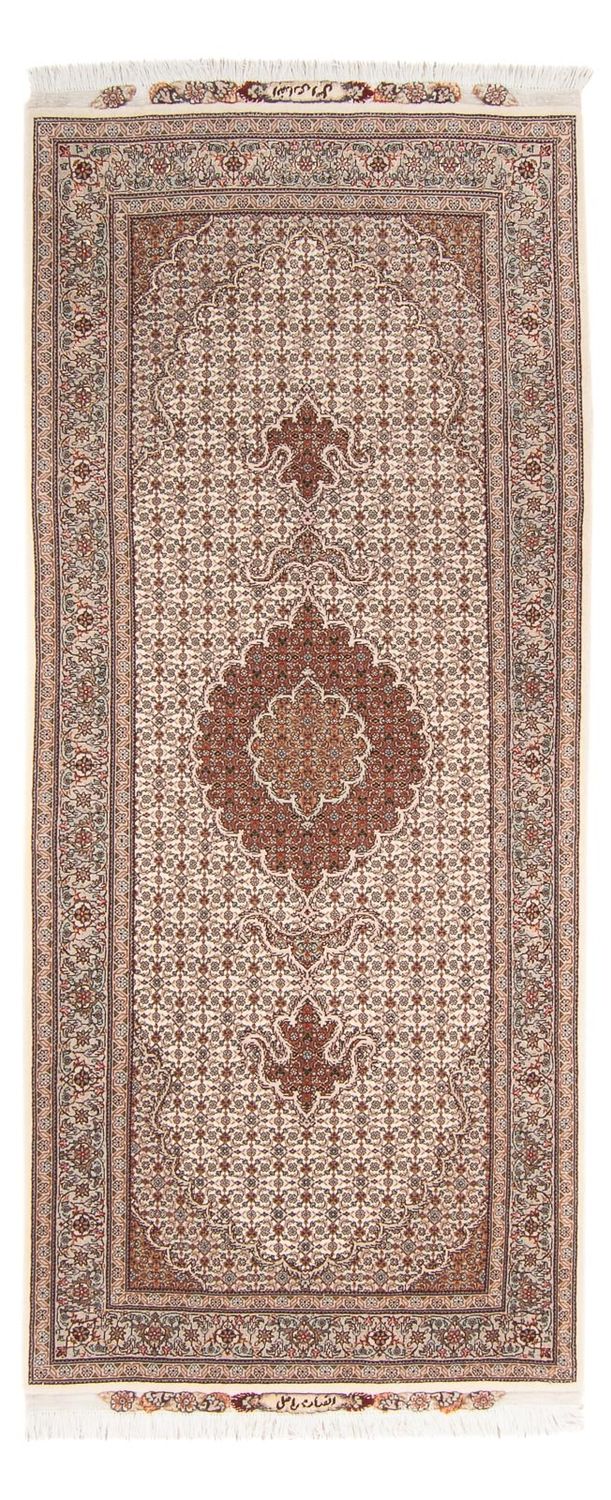 Runner Persisk matta - Tabriz - Royal - 212 x 82 cm - beige