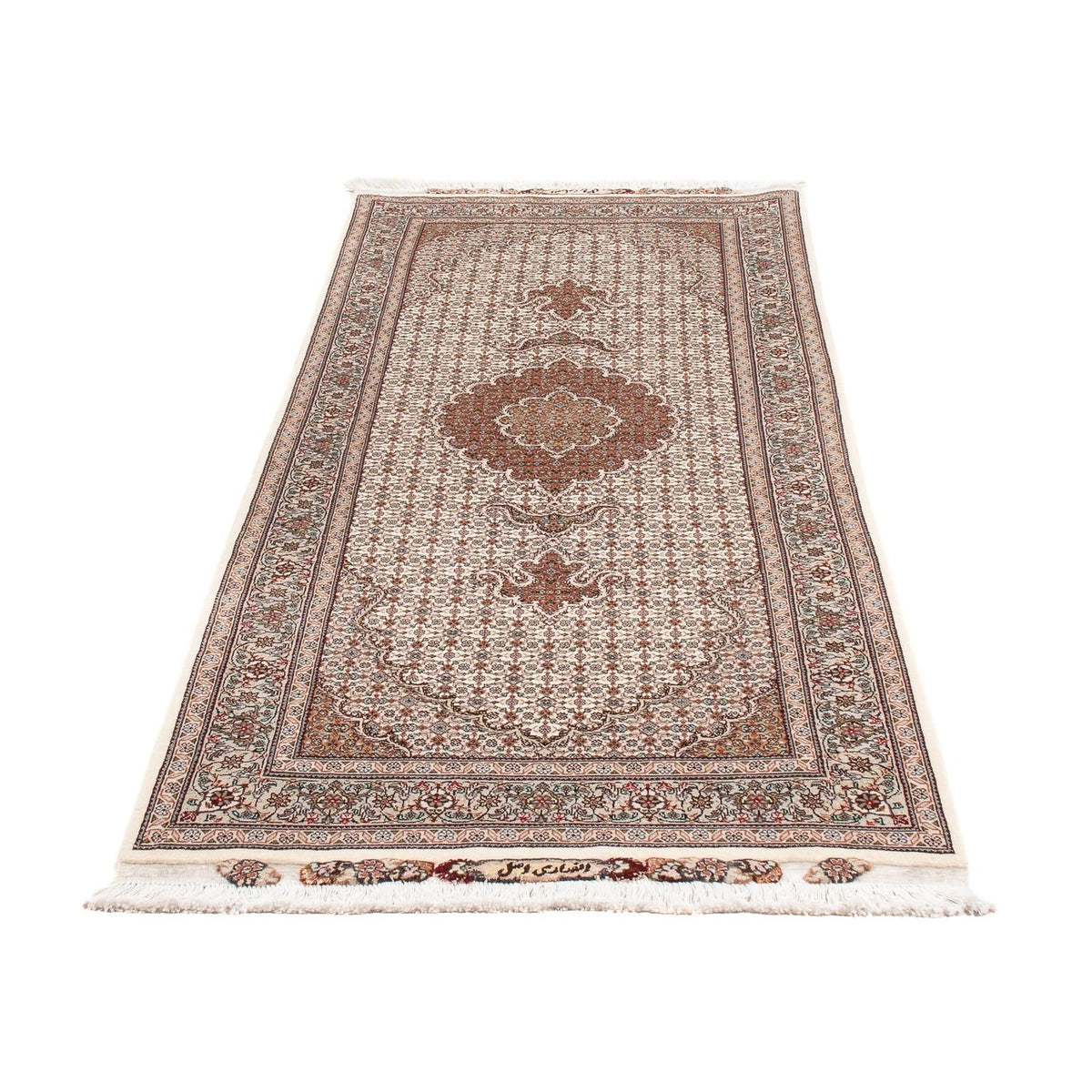 Runner Persisk matta - Tabriz - Royal - 212 x 82 cm - beige