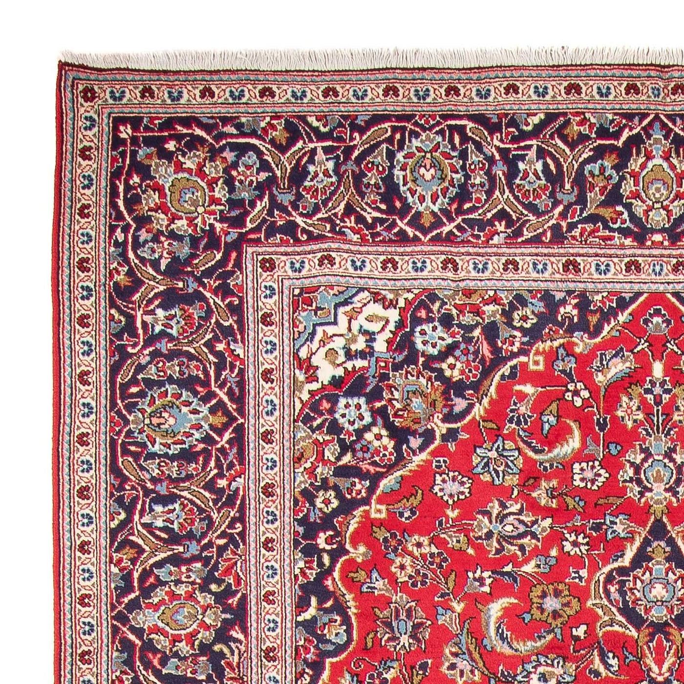 Persiska mattor - Keshan - 307 x 195 cm - röd