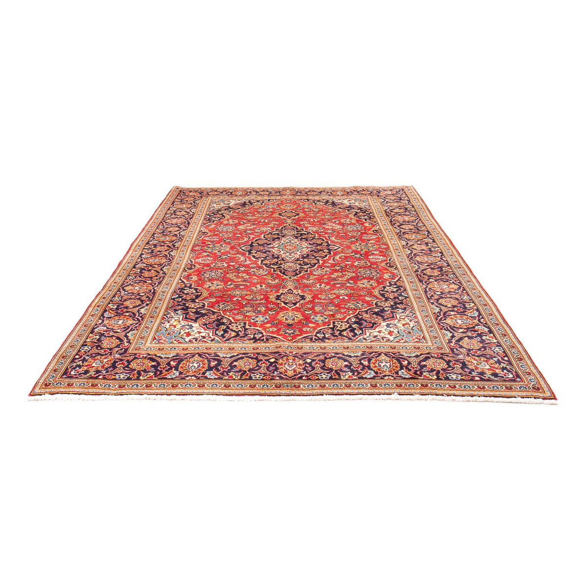 Persiska mattor - Keshan - 306 x 202 cm - röd