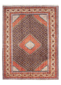 Persisk matta - Tabriz - 276 x 208 cm - mörkblå